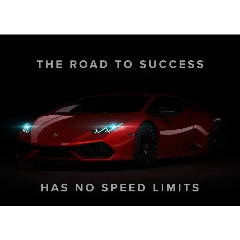 Wall Art Canvas Painting Modern Black Car Nordic Street Luxury Car Poster Black And White Pictures Home Decoration Living Roo Peaceful Pleasures Health and Wellness