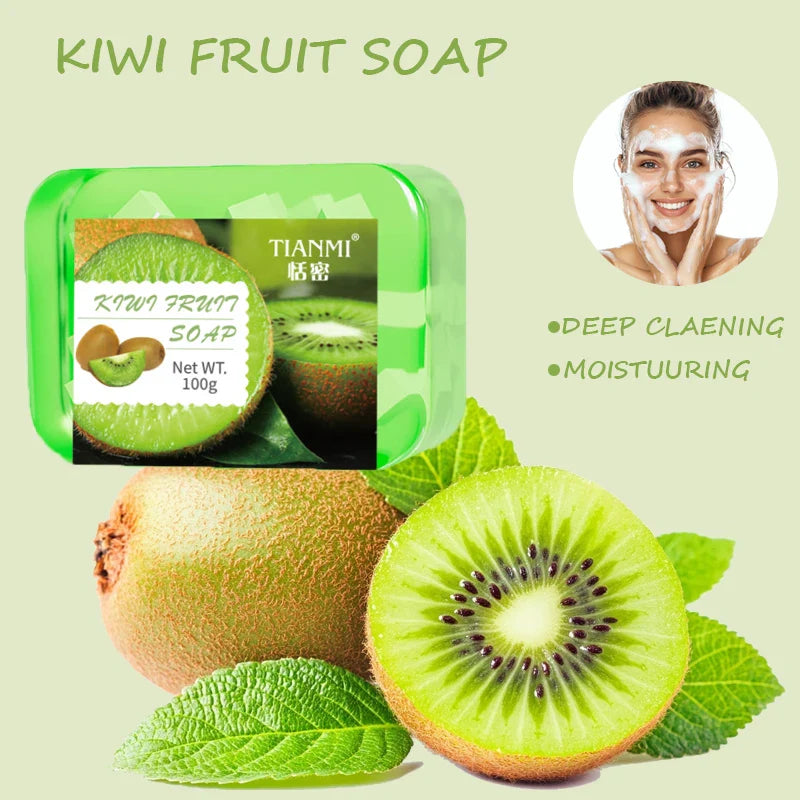 Kiwi Jelly Soap – Deep Cleanser, Makeup Remover & Moisturizer