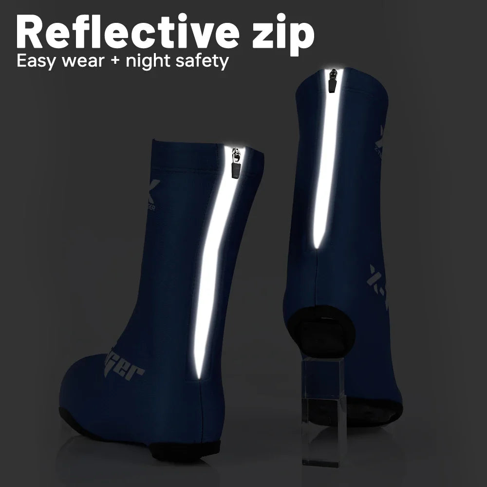 X-TIGER Winter Cycling Shoe Covers – Windproof Unisex