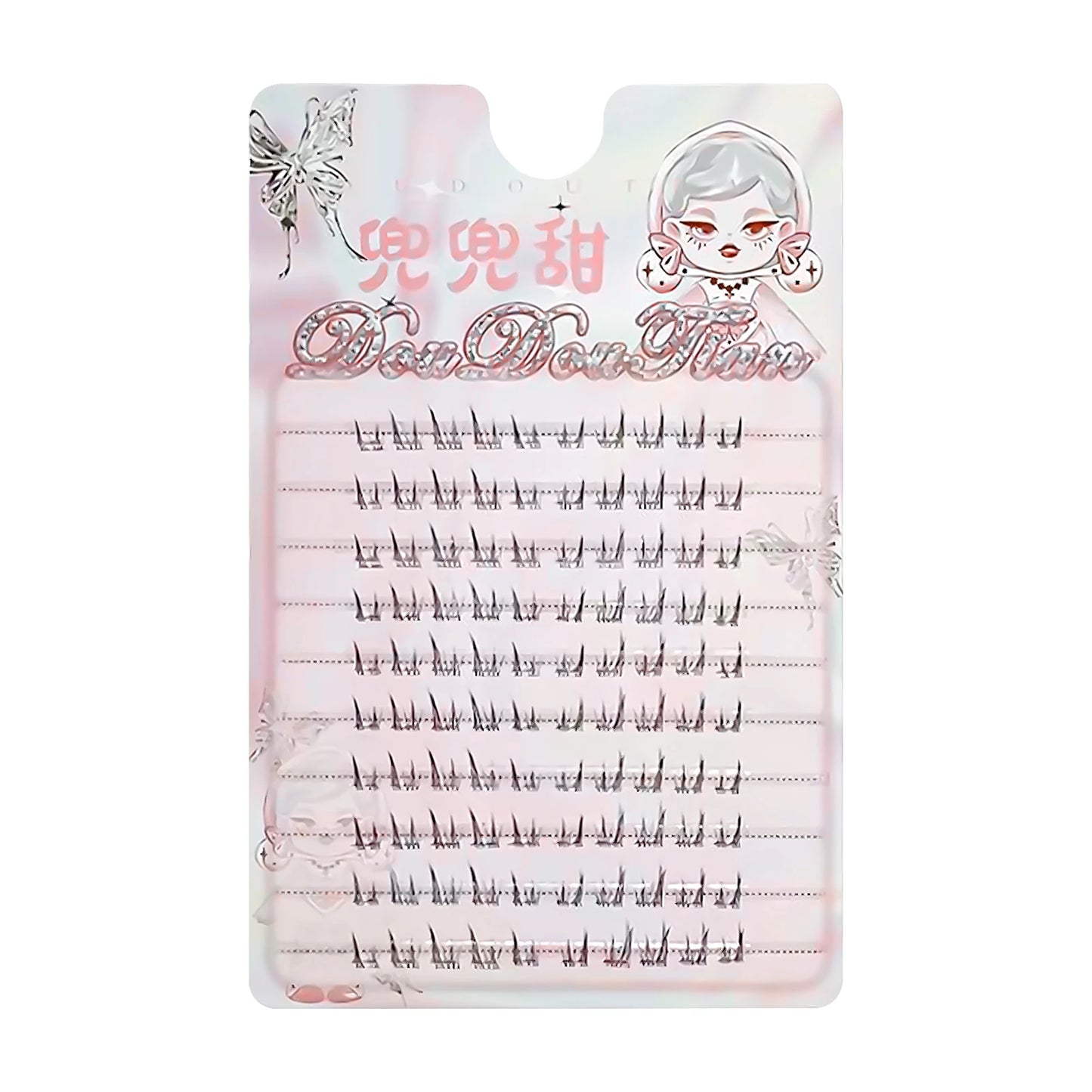 Devil Eyelash Clusters – Eye-Lifting Wispy Fake Lashes