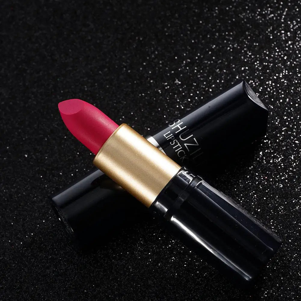Matte Velvet Mini Tube Lipstick – Long-Lasting Waterproof & Sweatproof Double-Ended Lip Gloss | 12 Shades Peaceful Pleasures Health and Wellness