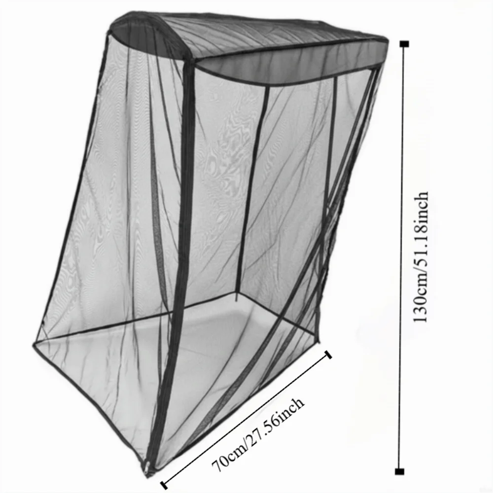 Canopy Chair Mosquito Net Cover – Zipper Bug Mesh Tent Mosquito Net Cover Peaceful Pleasures Health and Wellness