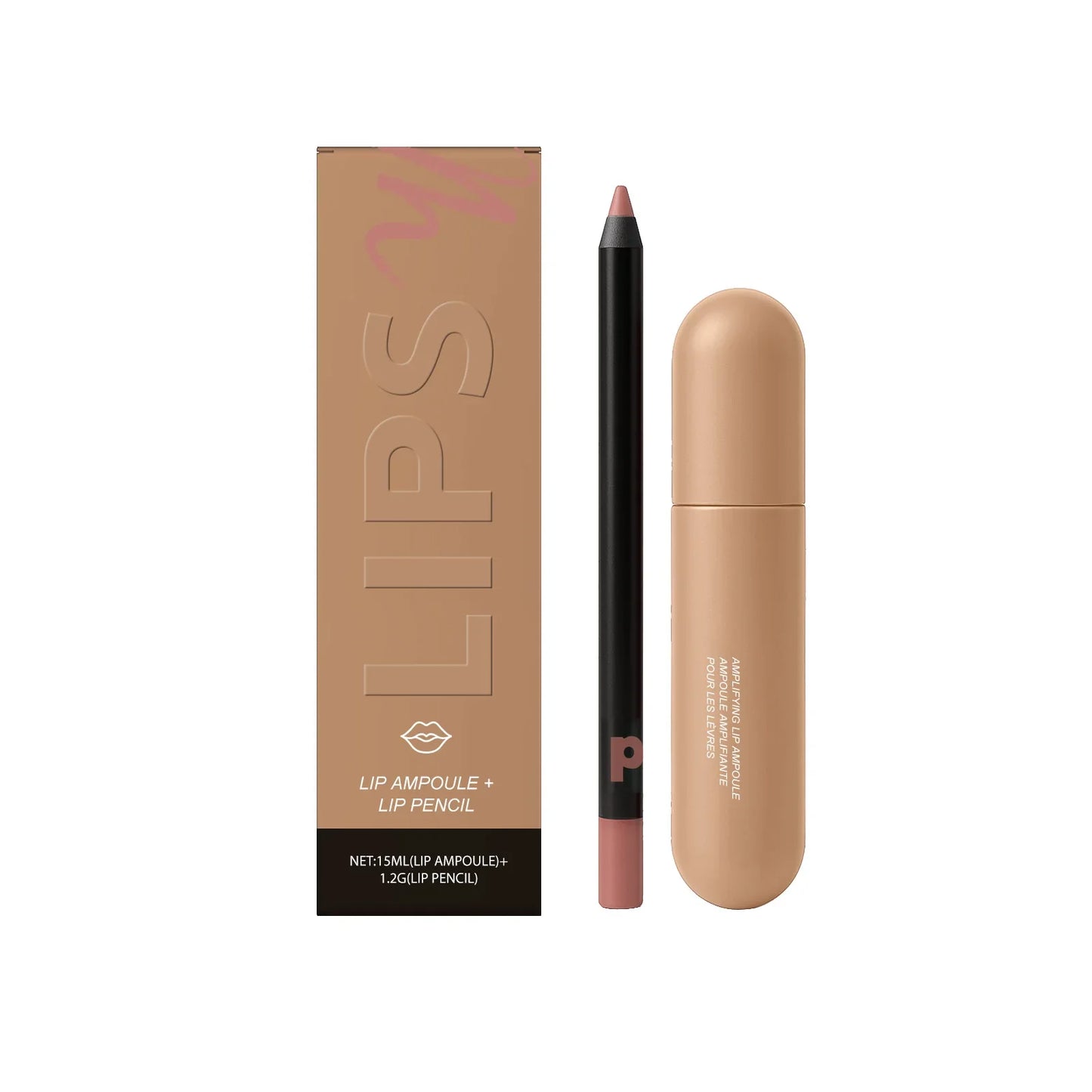 Nicotinamide Lip Serum & Lipliner Kit – Plump, Define & Shine