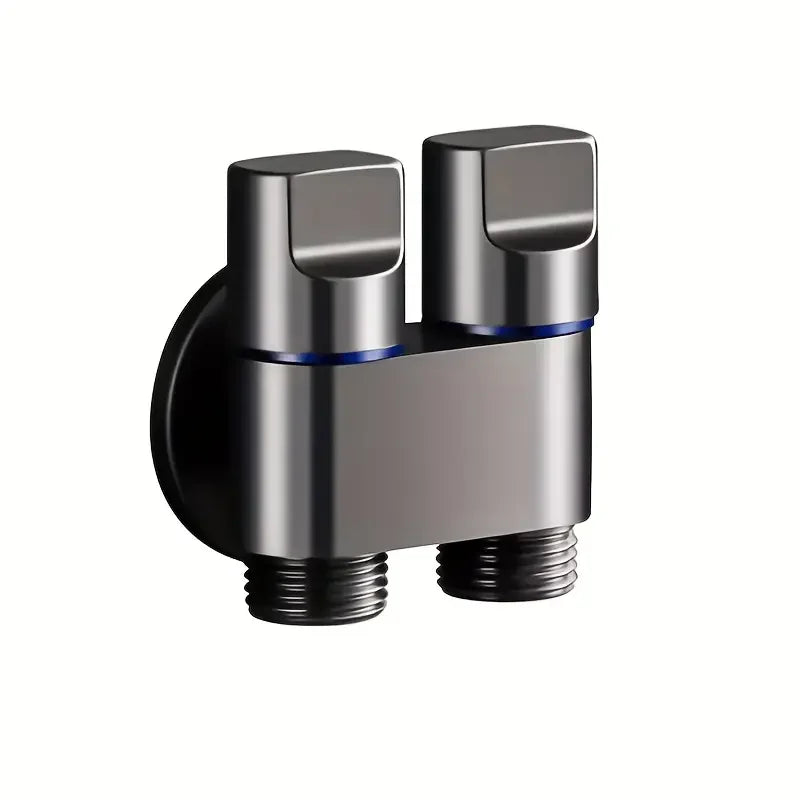 Stainless Steel Dual-Control Angle Valve | Anti-Backflow