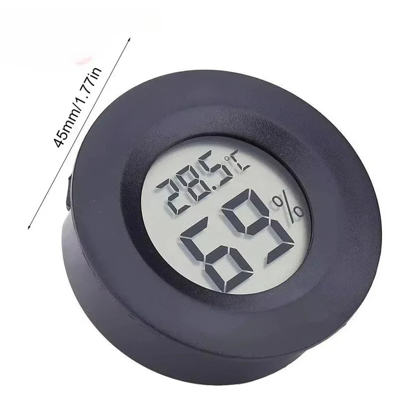 4-Pack LCD Digital Thermometer & Hygrometer | Indoor Temp Gauge