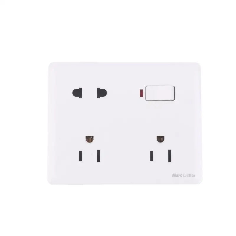 New Multifunctional Eight-Hole 5pin Power Plug Universal Wall 86 Type Two Or Three Plugs Peaceful Pleasures Health and Wellness