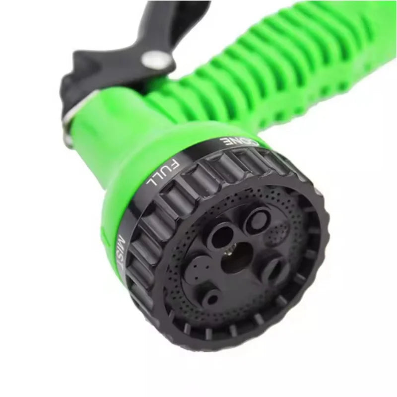 25FT Expandable Magic Hose Lightweight Design Durable Materials 7 Water Spraying Functions Gun Home Garden Watering Tools Peaceful Pleasures Health and Wellness