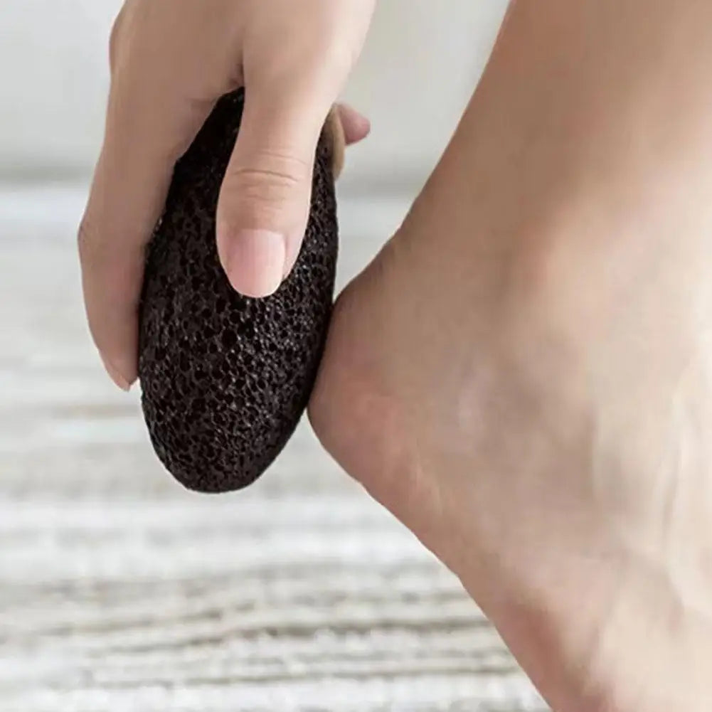 Natural Pumice Stone for Exfoliation - Unscented,Foot & Hand Foot File, Remover for Smooth Feet and Hands, Ideal for Home Use Peaceful Pleasures Health and Wellness