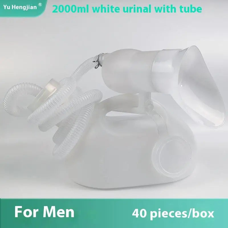 New Portable Urinal Pee Bottle 2000ML For Men And Women Spill Proof Unisex Potty For Home Camping Car Travel Accessories Peaceful Pleasures Health and Wellness A3