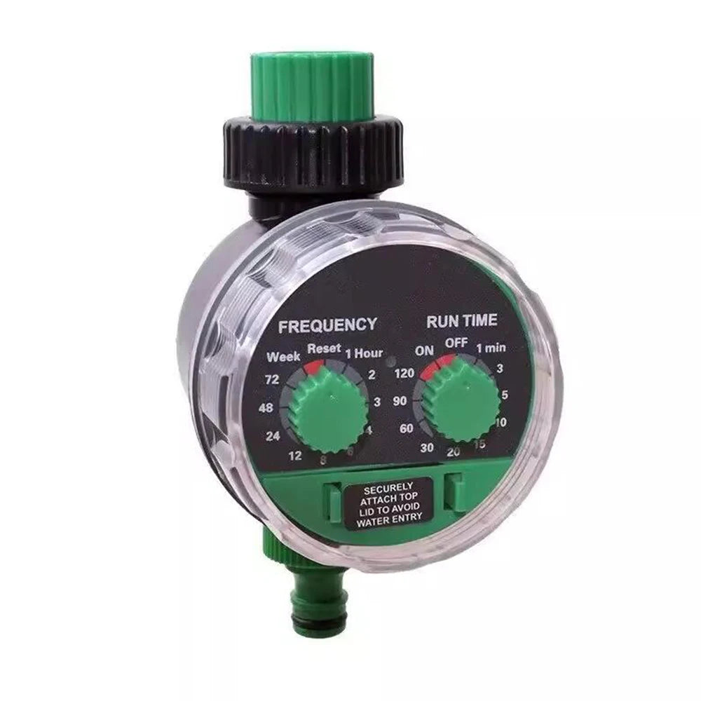 Garden Irrigation Timer 0 Water Pressure Working Controller System Garden Ball Valve Automatic Electronic Watering Timer Home Peaceful Pleasures Health and Wellness 1 PCS water timer