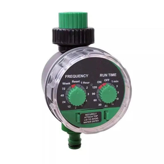 Garden Irrigation Timer 0 Water Pressure Working Controller System Garden Ball Valve Automatic Electronic Watering Timer Home Peaceful Pleasures Health and Wellness 1 PCS water timer