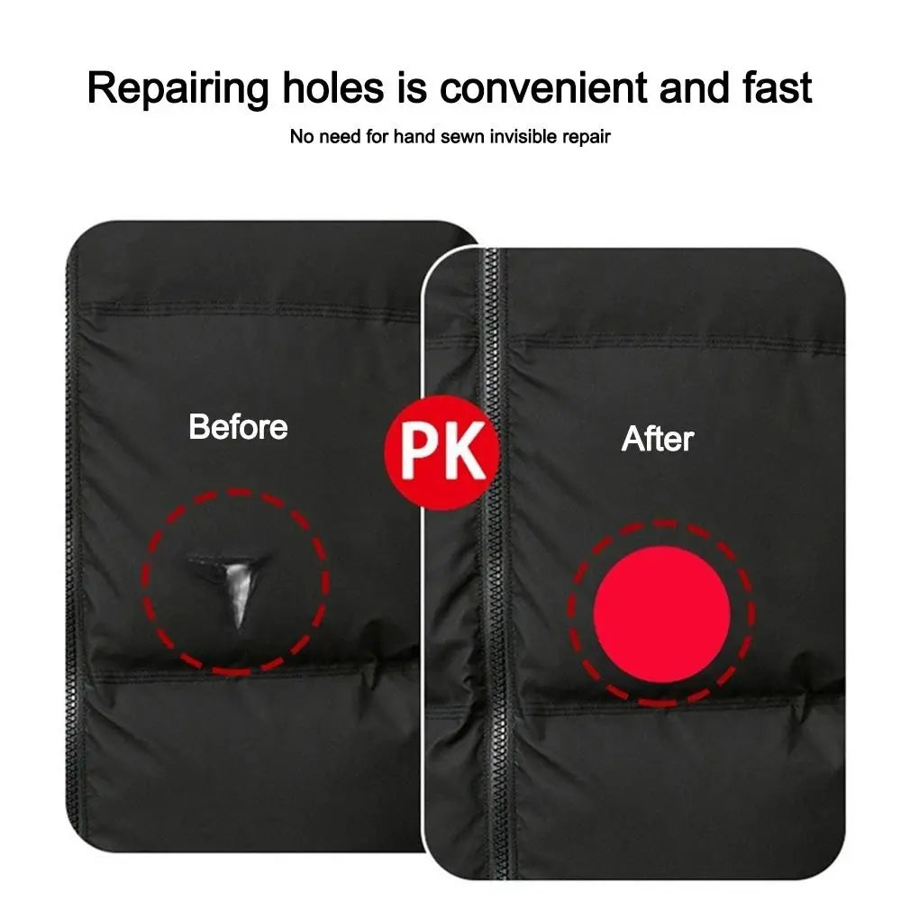Apparel Applique Self Adhesive Black Patches DIY Craft Washable Waterproof Patch Sewing Fabric Sticker Thermal Transfer Peaceful Pleasures Health and Wellness