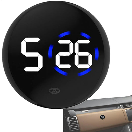 Mini LED Digital Car Clock | Dashboard, Fridge, RV & Travel LED Car Clock Peaceful Pleasures Health and Wellness
