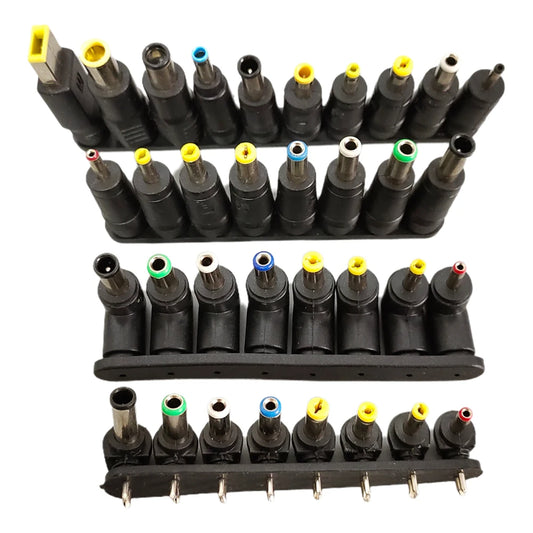 Universal DC Power Connector Kit 5.5x2.1mm Male Female Straight / Right Angle Plug Set for Laptop Notebook Power Adapter Peaceful Pleasures Health and Wellness
