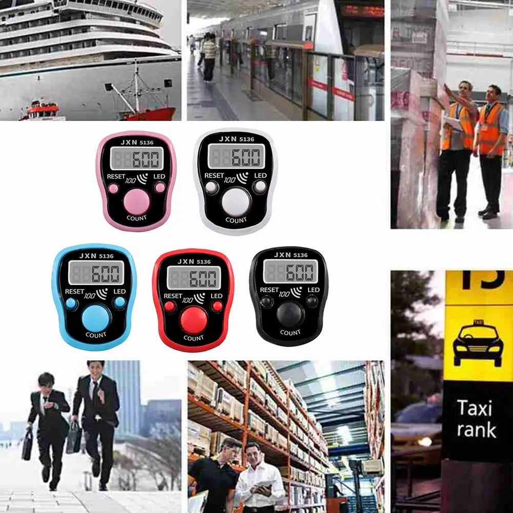 Finger Tally Counter Clicker for Easy Counting Peaceful Pleasures Health and Wellness