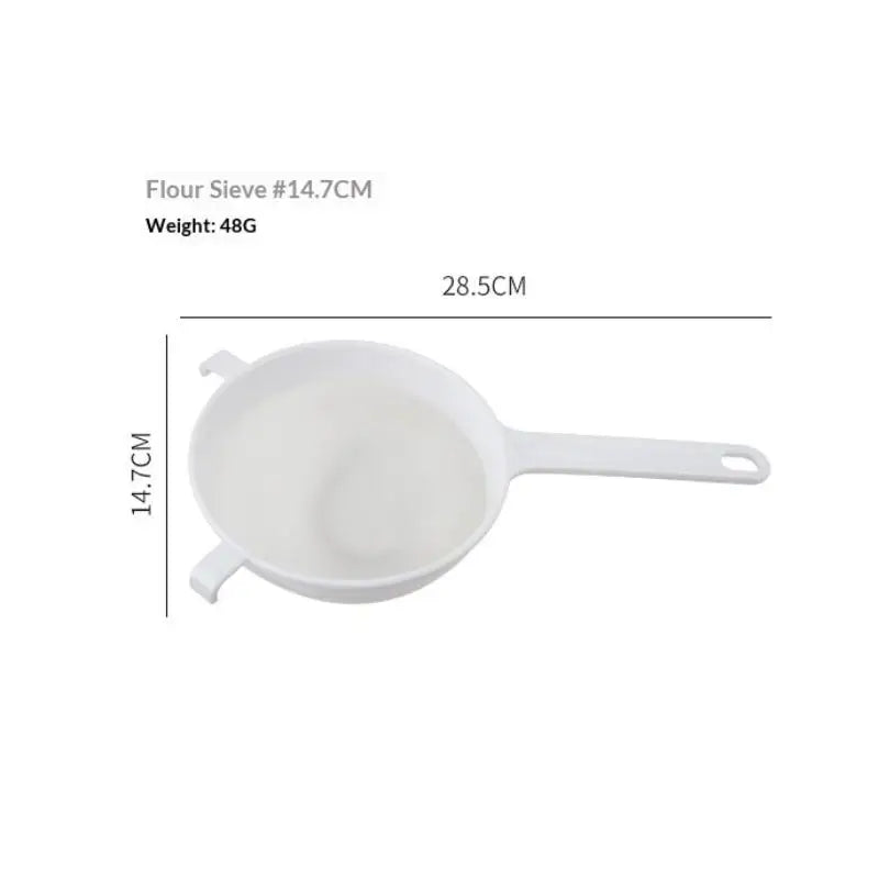 Fine Mesh Strainer Spoon – Nut Milk, Coffee & Flour Sieve
