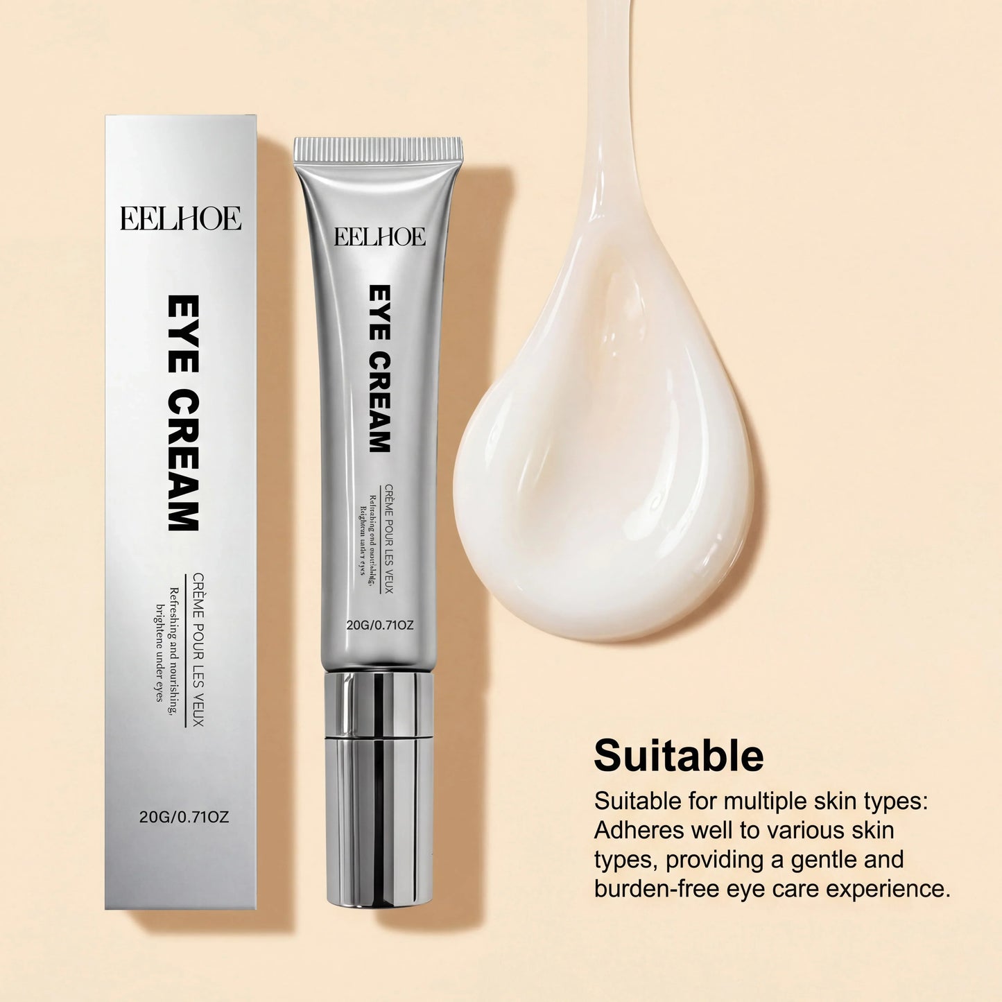 Copper Titanium Eye Cream – Moisturizing & Nourishing | 20g