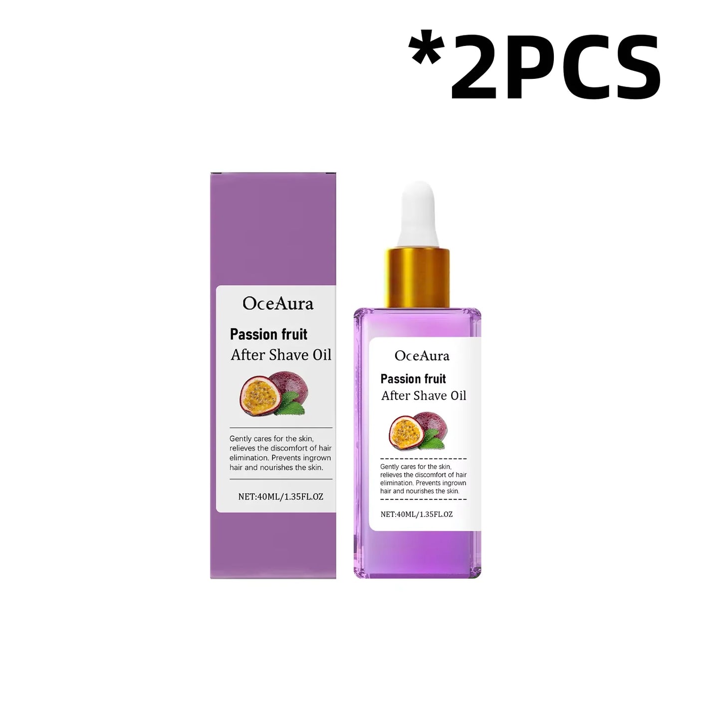 OceAura Passion Fruit Hair Removal Essential Oil 40ml