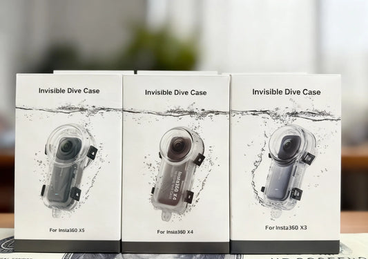 Waterproof Dive Case for Insta360 X5 X4 X3 – 50m Housing Underwater Camera Housing Oasis Select