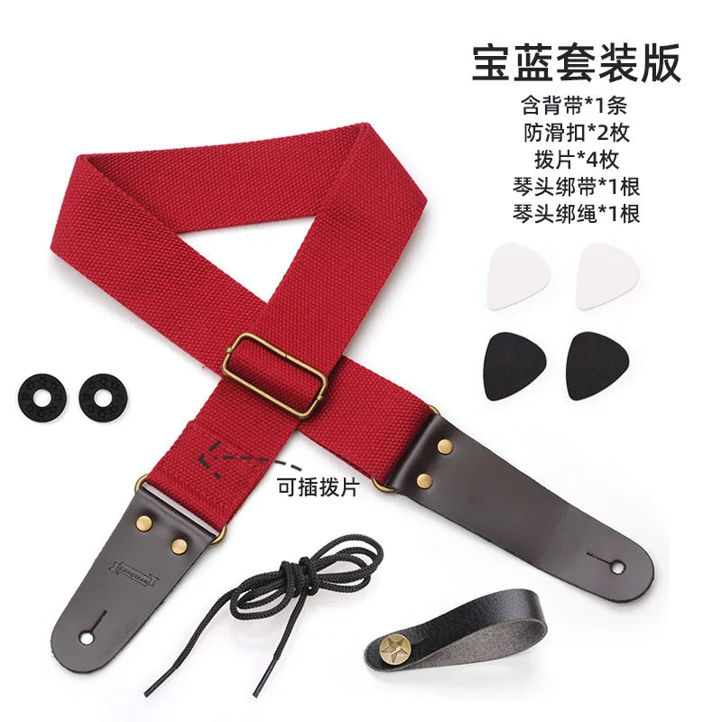 Edition Electric Guitar Strap Cross-border Creative Folk Acoustic
