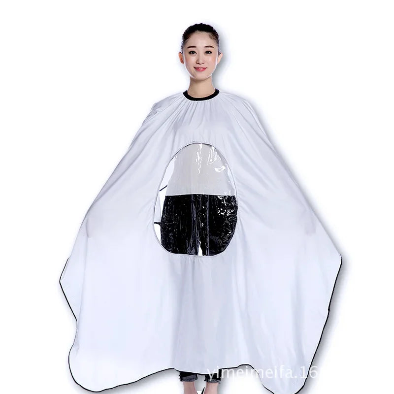 Professional Salon Apron Waterproof Cape Barber Styling Tool Salon Hairdresser Visible Apron Hair Cutting Hairdressing Gown Cape Peaceful Pleasures Health and Wellness