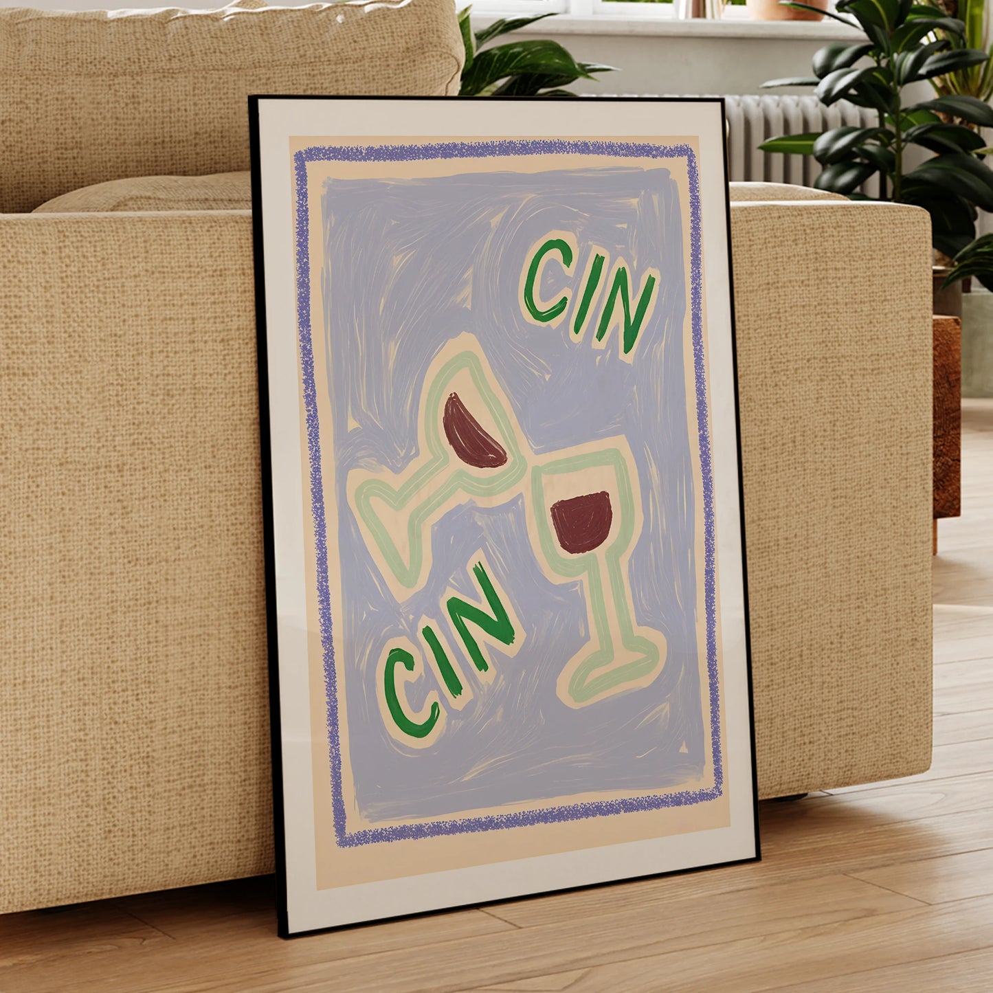 Cin Cincin Canvas Wall Art Print | Home Decor Poster