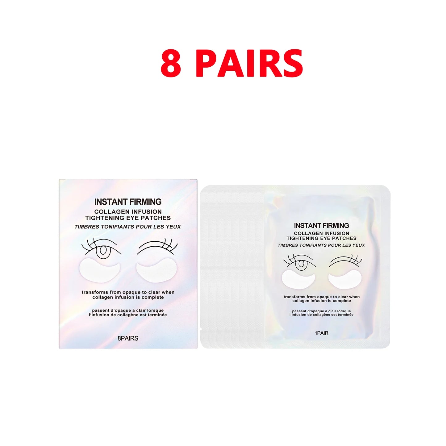 Collagen Hydrogel Under Eye Patches – Dark Circles & Wrinkles