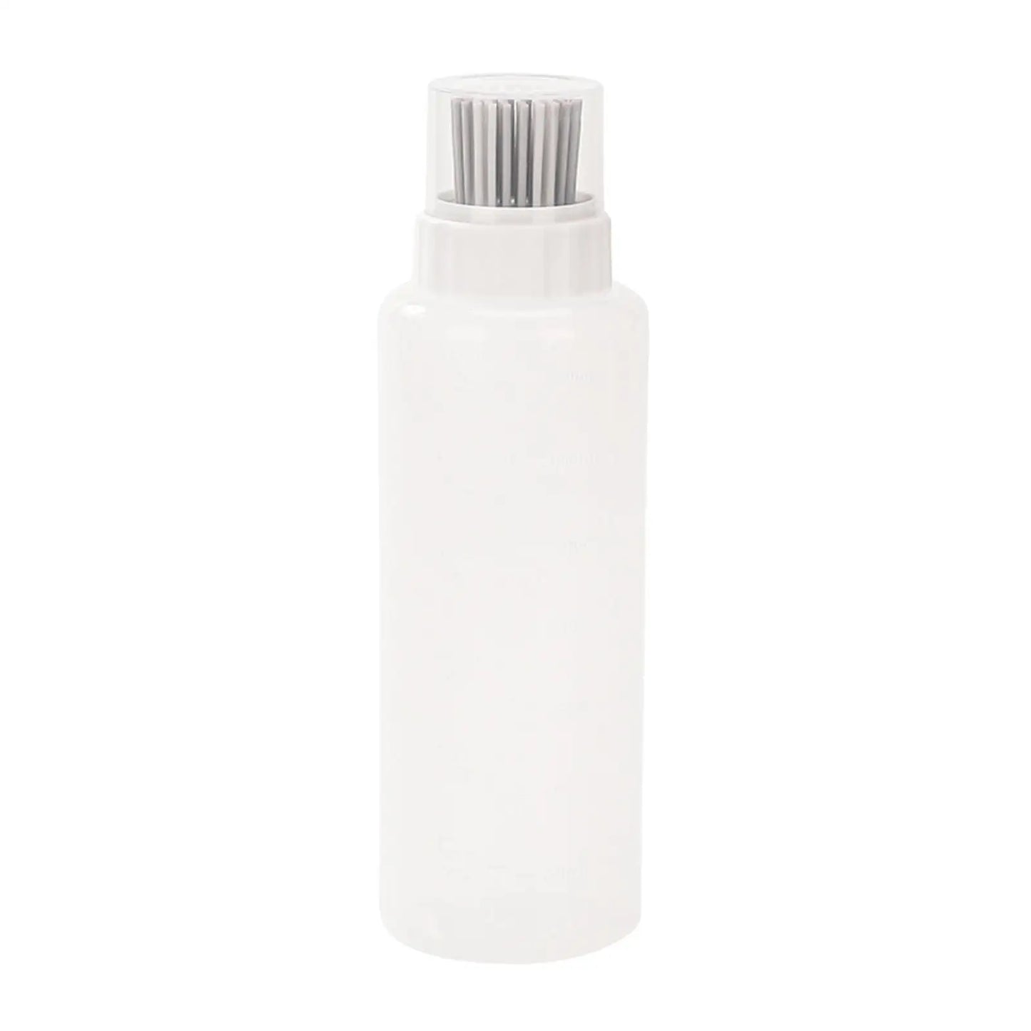 Oil Dispenser with Brush Olive Oil Bottles for Bbq Kitchens Cooking Dressing camping cooking camping gear camping kitchen stove Peaceful Pleasures Health and Wellness Gray 350ml