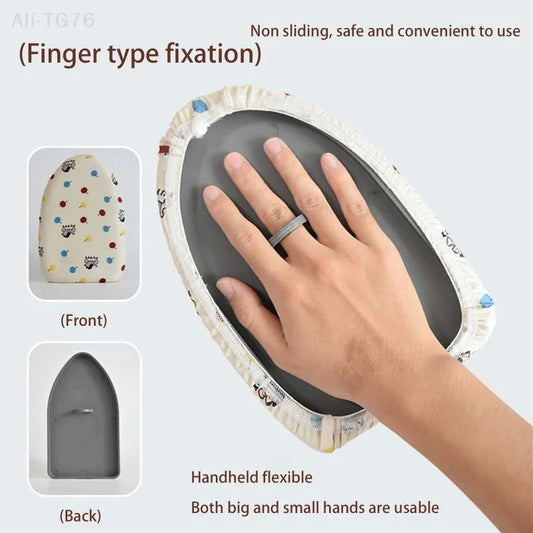 Insulated Ironing Glove & Mini Handheld Ironing Board | Heat Resistant Ironing Glove Board Peaceful Pleasures Health and Wellness