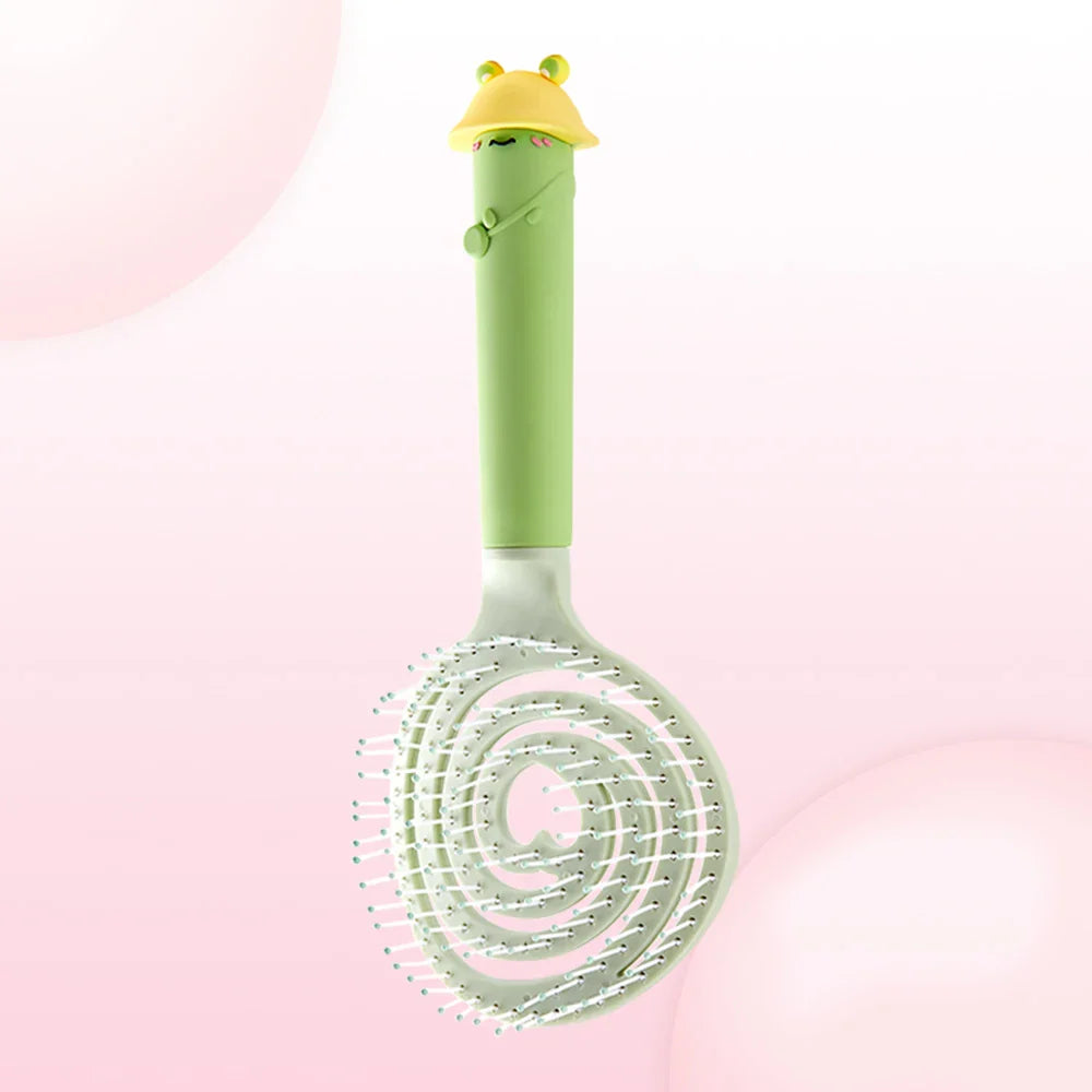 Heart Hollow Airbag Cushion Comb – Anti-Static Scalp Massager