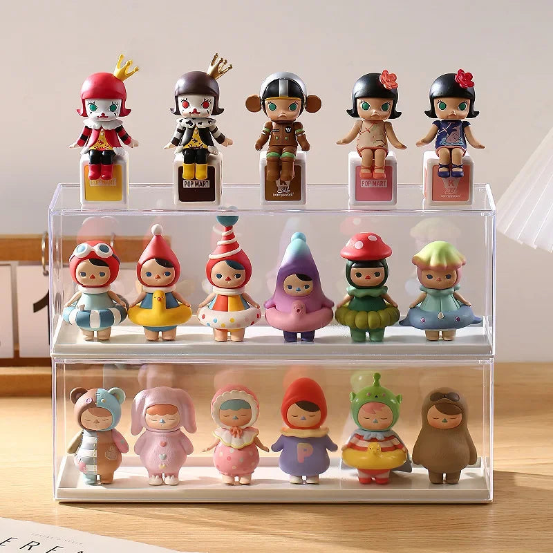 Clear Acrylic Pop Doll Display Box – Dustproof Storage Case