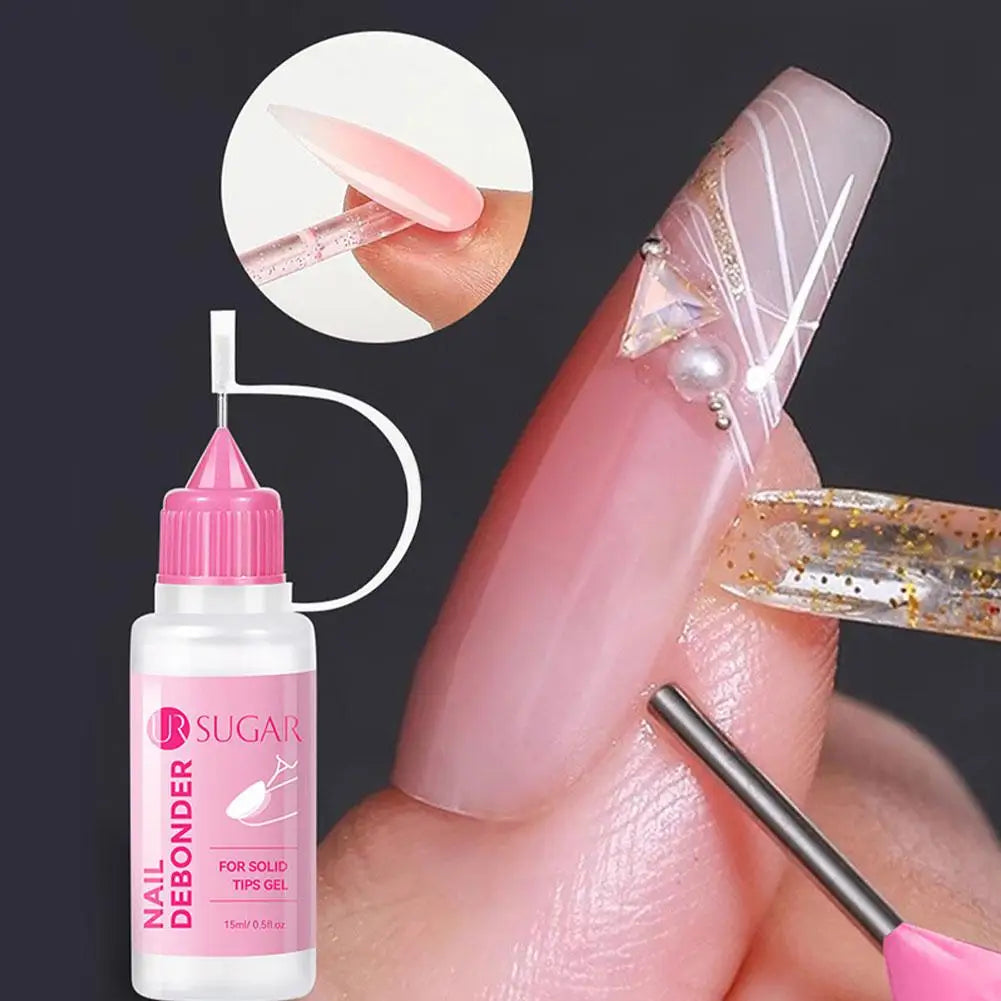 Nail Gel Glue Remover for Fast Dissolve Liquid Use Peaceful Pleasures Health and Wellness