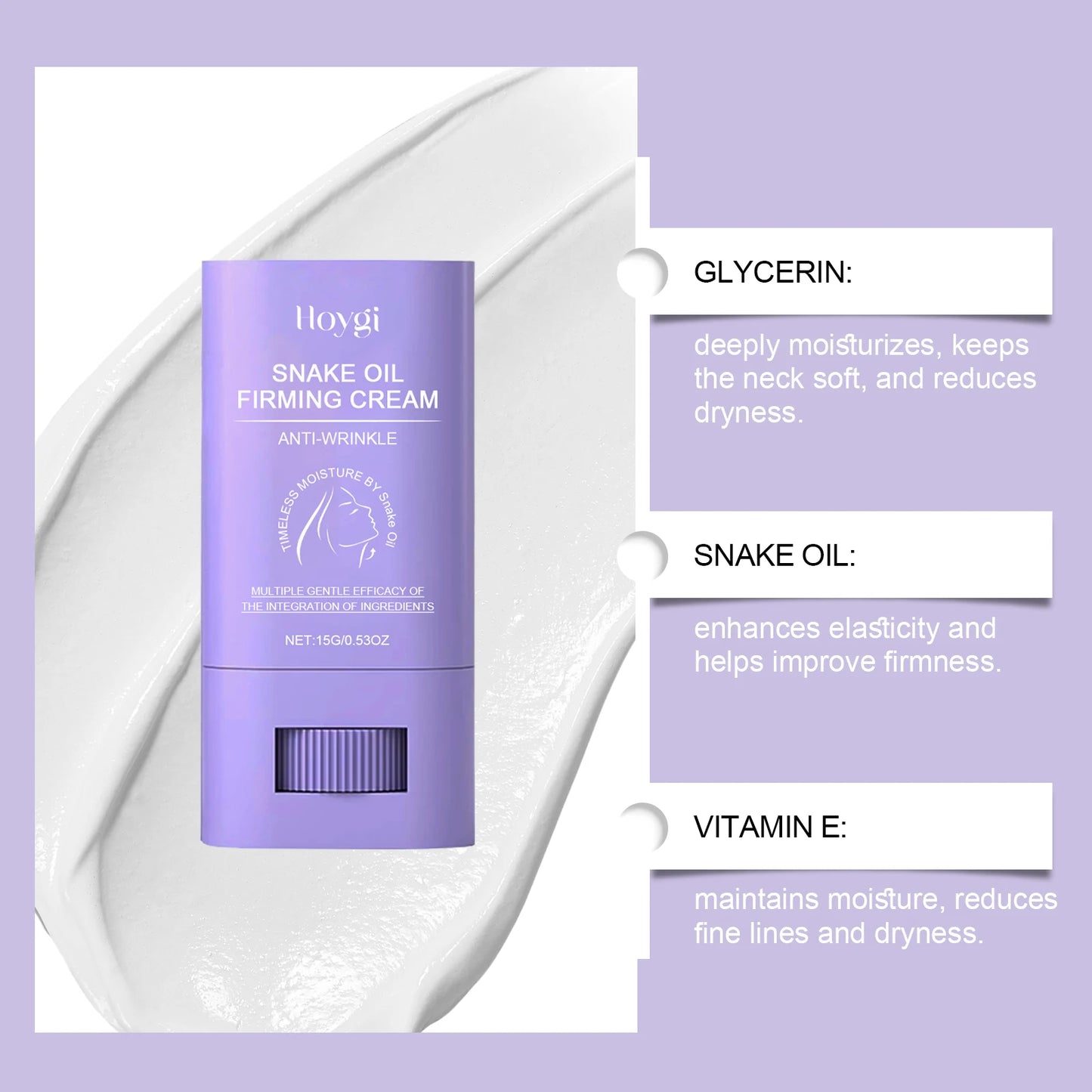 Snake Oil Neck Firming Cream Stick – Tighten & Lift