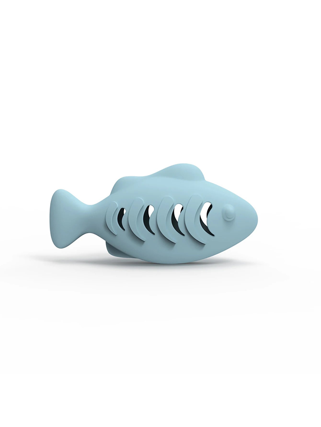 Fish-Shaped Silicone Cat Chew Toy | Interactive Treat Dispenser