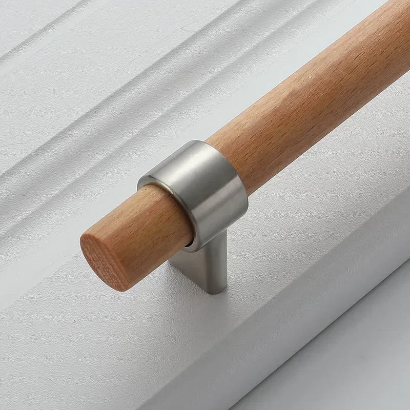 Wood Cabinet Handles & Drawer Knobs | 128mm & 160mm