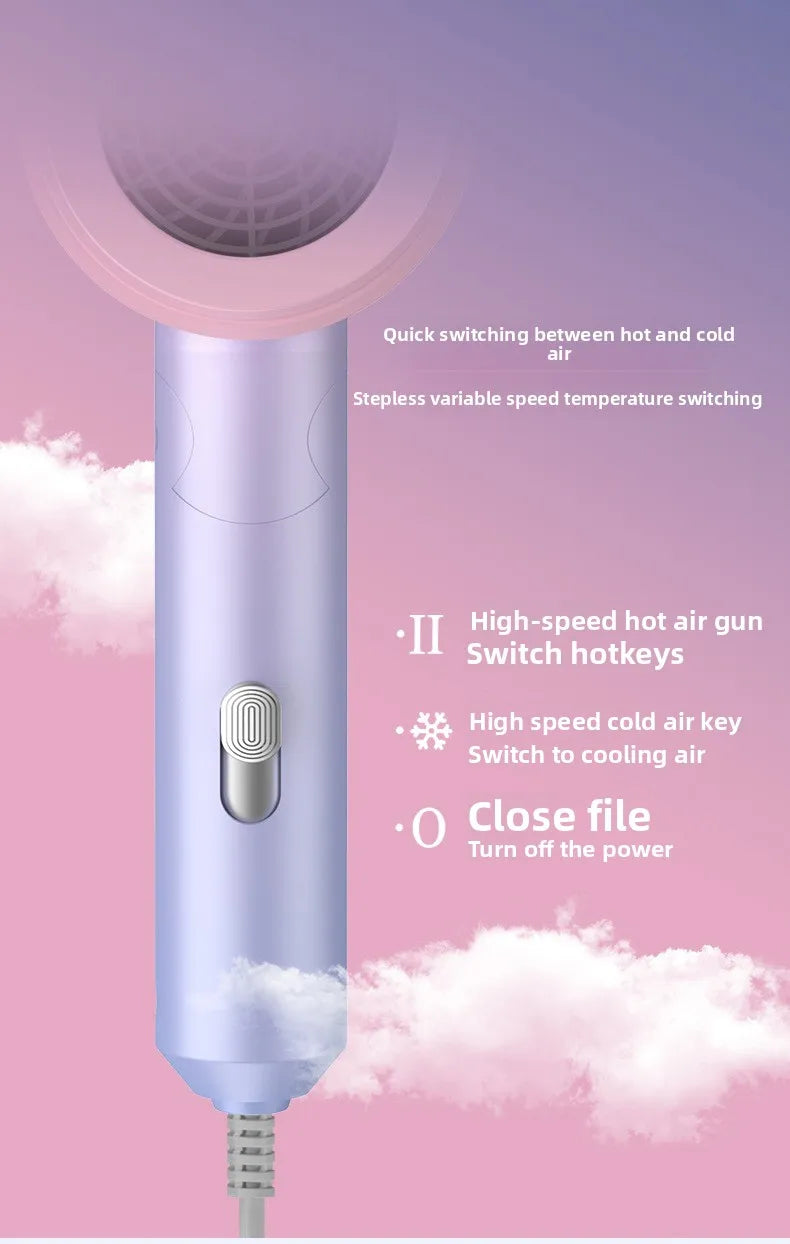 URGGU Mini Folding Hair Dryer 750W – Travel & Home 100-240V