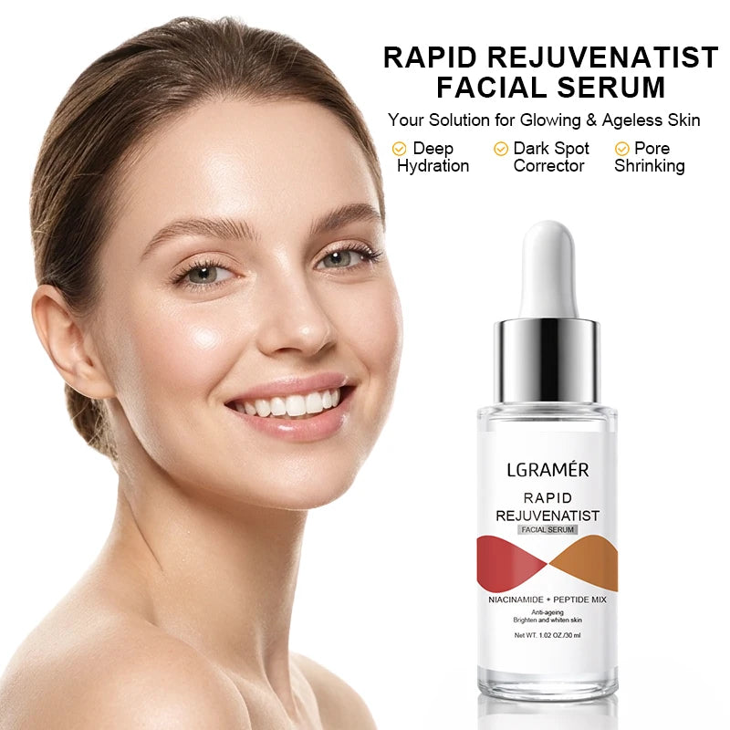 30ml/50ml Niacinamide Facial Essence Dark Spot Remover Anti-aging Essence Facial Skin Care Repair Collagen Nourish Skin Care Peaceful Pleasures Health and Wellness