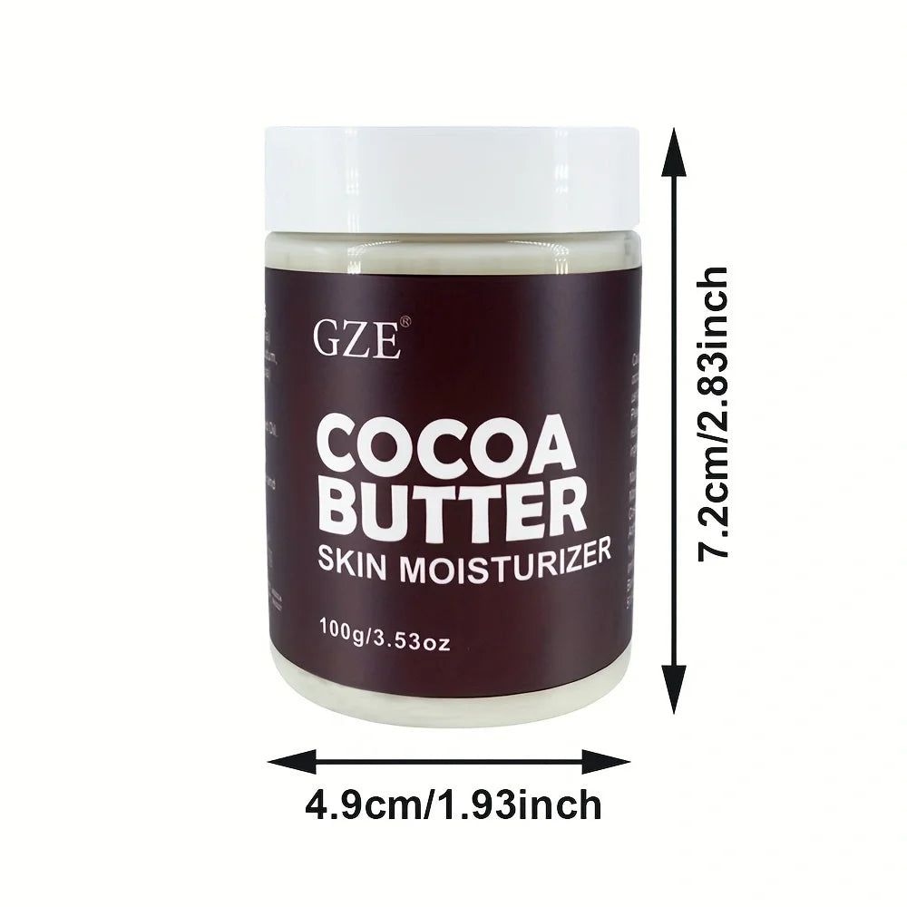 GZE Cocoa Butter Moisturizer – Hydrating Face Cream 100g Face Moisturizer Cream Peaceful Pleasures Health and Wellness