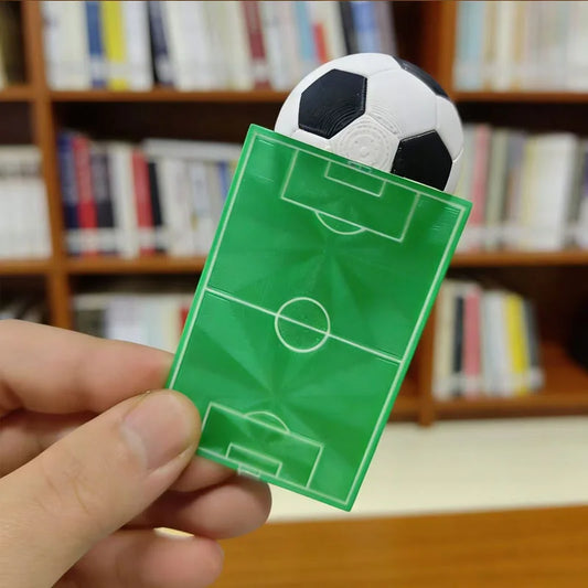 3D Soccer Field Magnetic Bookmarks Students Creative Reading Page Peaceful Pleasures Health and Wellness 1pcs