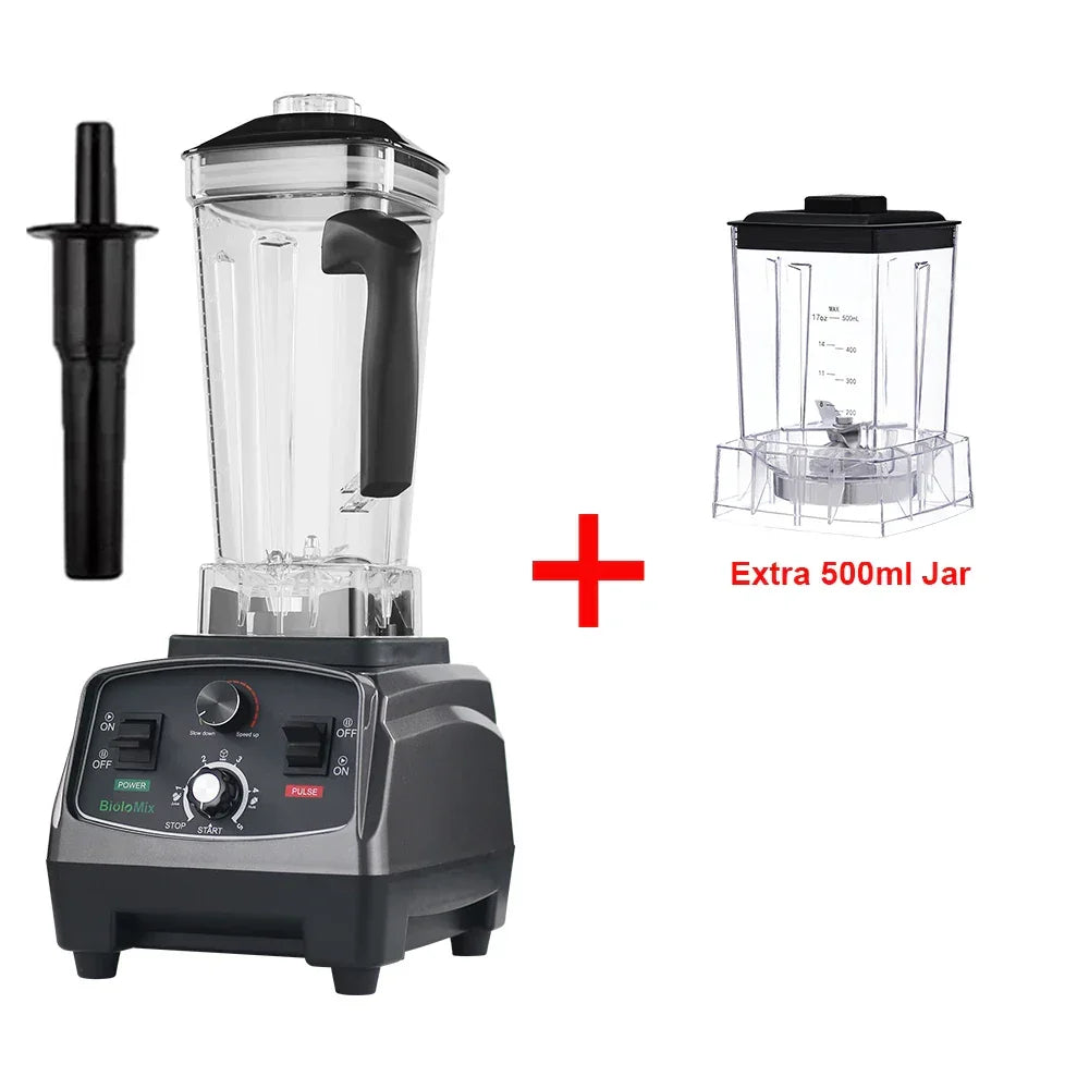 BioloMix 3HP 2200W Heavy Duty Blender | 2L BPA Free Jar