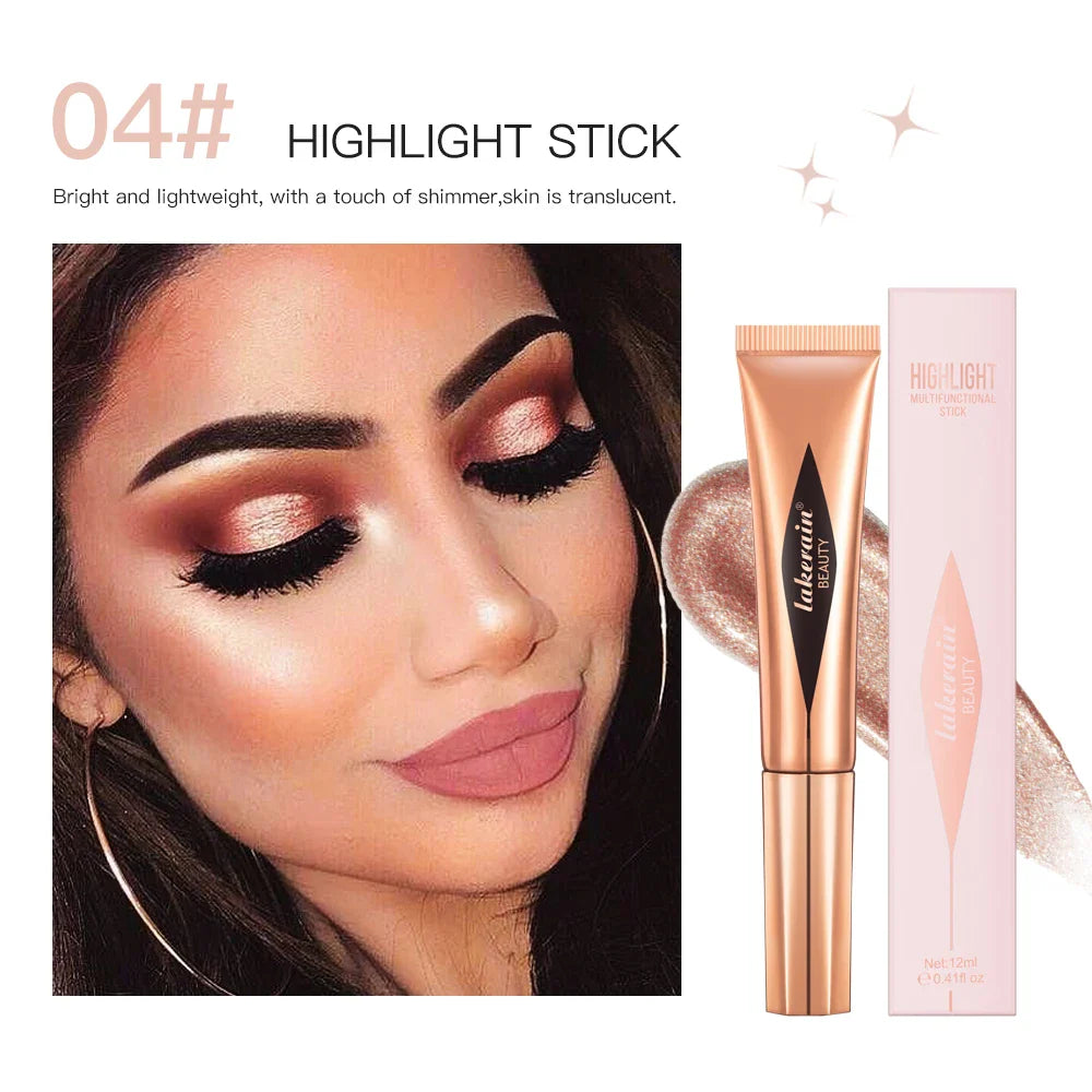 3-in-1 Bronzer Blush & Highlighter Contour Wand Stick
