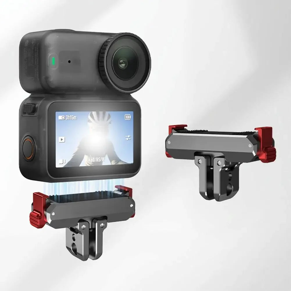 Magnetic Quick-release Adapter Mount for DJI OSMO NANO Metal Foldable Dual-Claws Base Extension Bracket Camera Accessory Peaceful Pleasures Health and Wellness