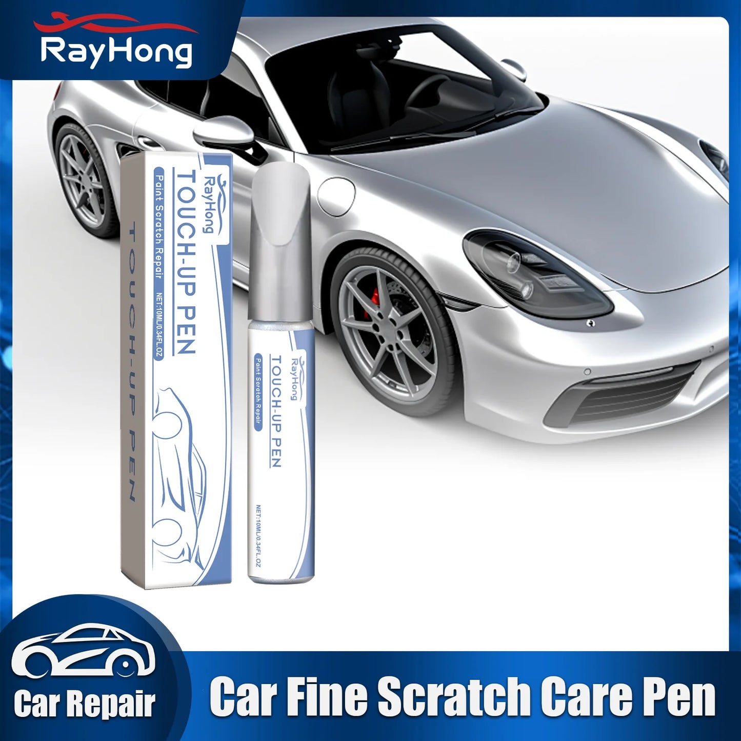 RayHong Car Scratch Repair Pen – Anti-Rust & Waterproof DIY Fix