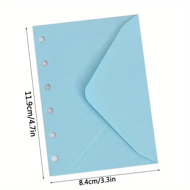 Bview Art A7 Binder Pocket Multipack 6-Pole Budget Envelope Wallet