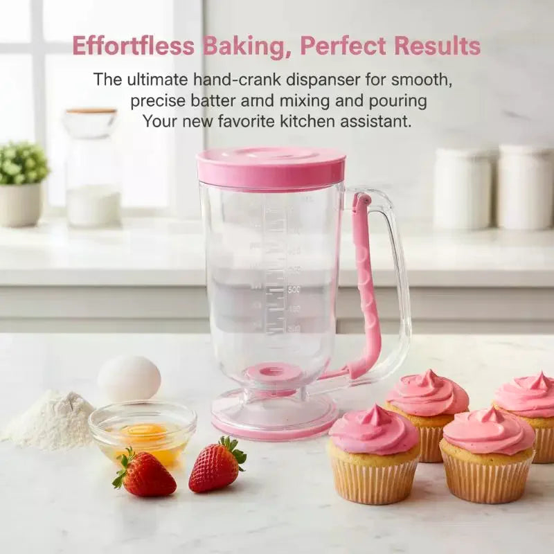 900ml Silicone Batter Dispenser – Pancakes, Cupcakes & Cakes