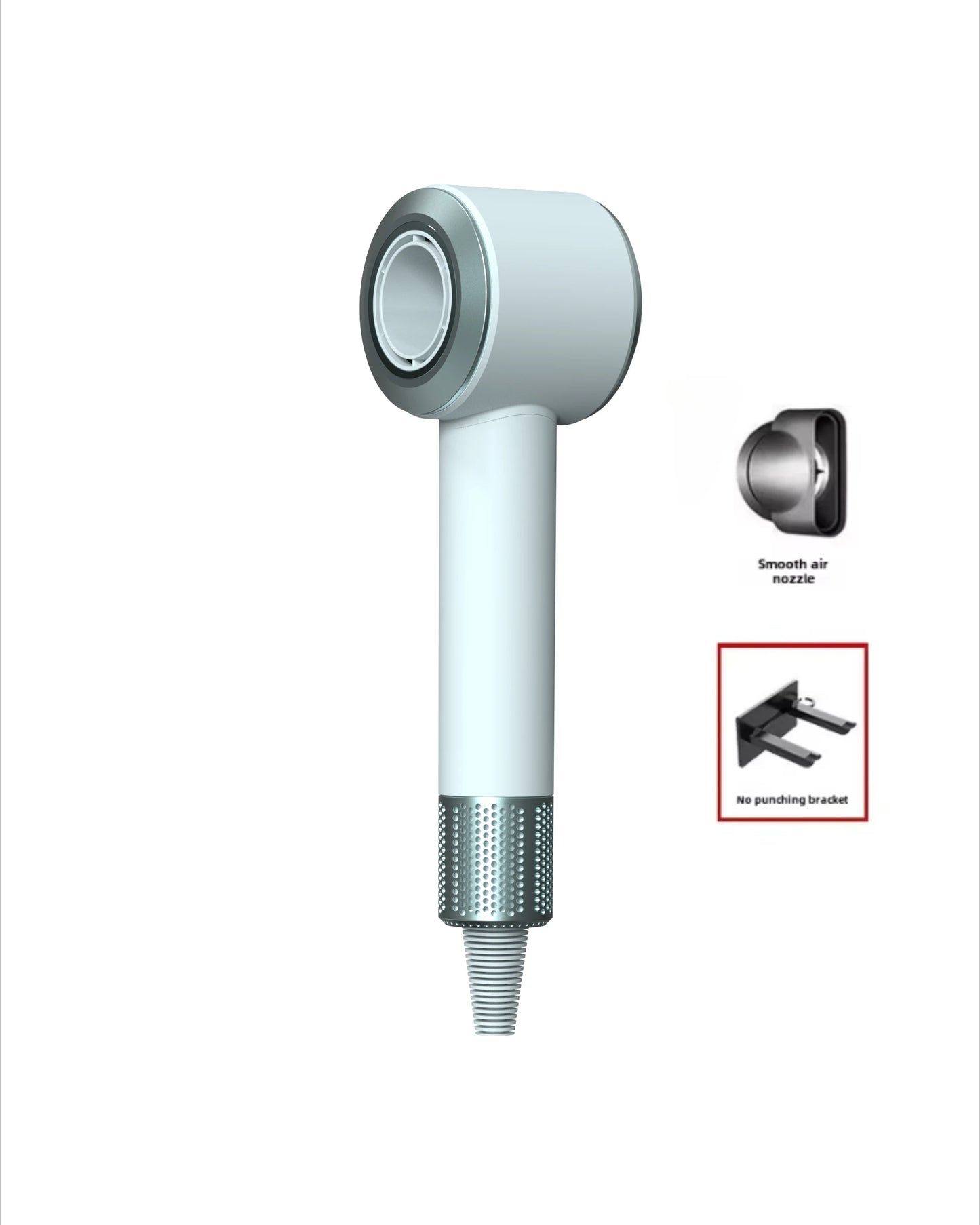 2025 New Professional Hair Dryer with Temperature Control, Anion Functionality - Lightweight and Smooth Hair Styling Peaceful Pleasures Health and Wellness green EU