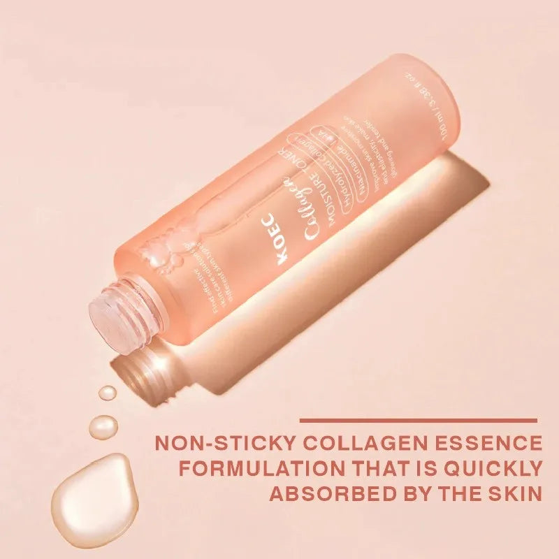 Collagen toner + triple collagen moisturizing cream, facial moisturizing moisturizing nourishing and brightening skin tone Peaceful Pleasures Health and Wellness