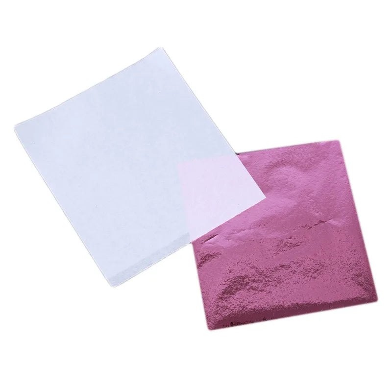 100/300 Sheets Imitation 24K Gold Foil Leaf for Crafts & Cake Decor