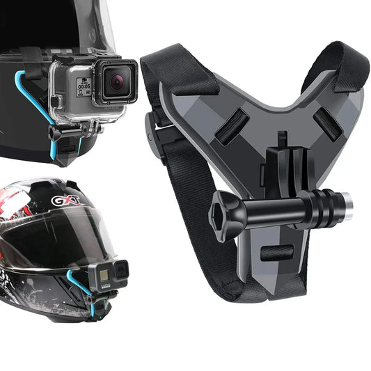 Full Face Helmet Chin Mount for GoPro & Action Cameras | VeFly Helmet Camera Mount Oasis Select
