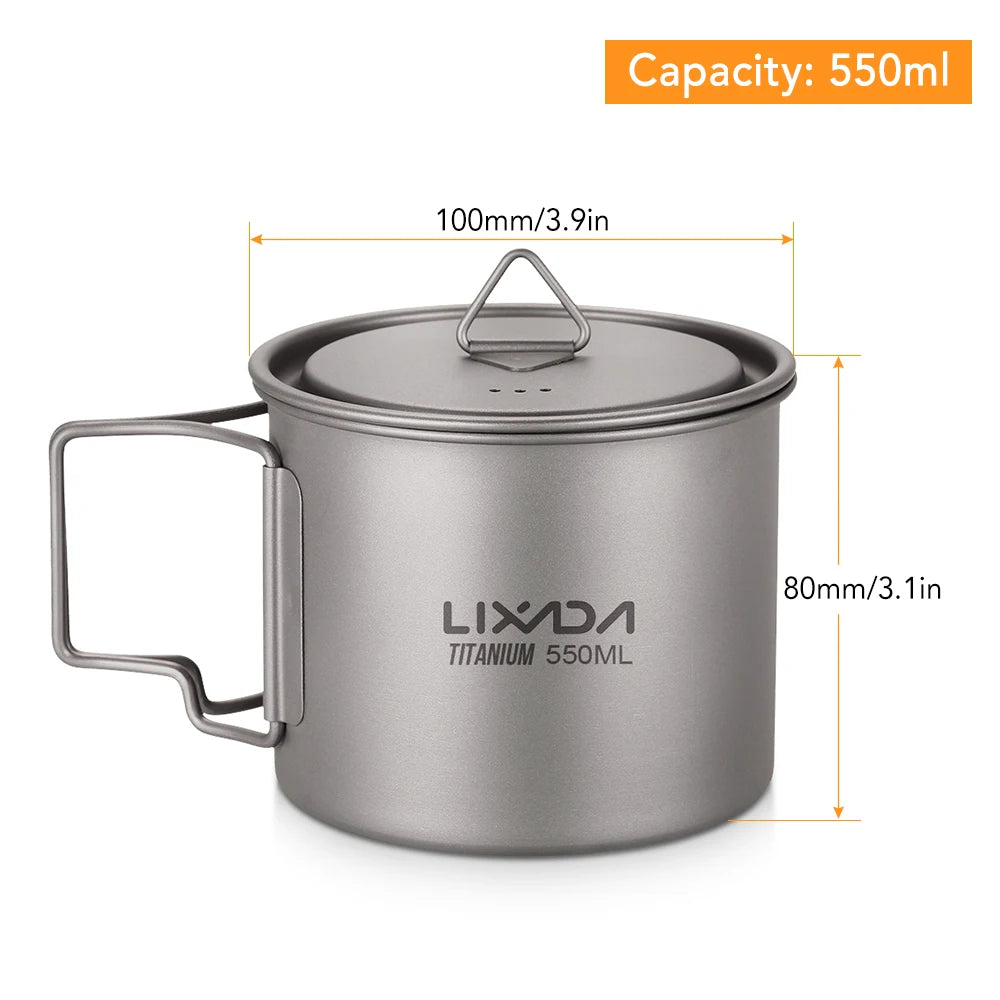 300 350 550 Outdoor Water Cup Picnic Mug Tableware Lixada Ultralight